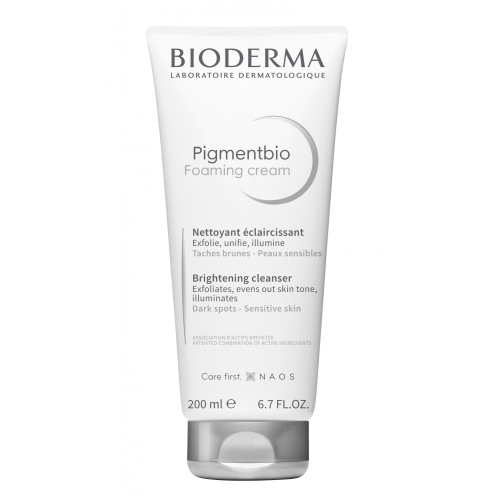 Bioderma Pigmentbio Foaming Cream Απολεπιστική Κρέμα Καθαρισμού για Λαμπερό Δέρμα 200ml